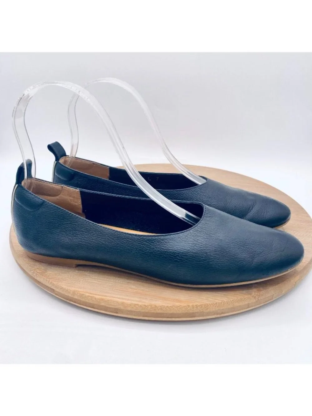 Everlane Shoes Womens 7 Black Leather Day Glove Ballet Flats Minimalist Preppy